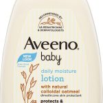 Aveeno Baby Daily Moisture Moisturizing Lotion for Delicate Skin with Natural Colloidal Oatmeal & Dimethicone, Hypoallergenic, Fragrance-, Phthalate- & Paraben-Free, 18 fl. oz (Package may vary)